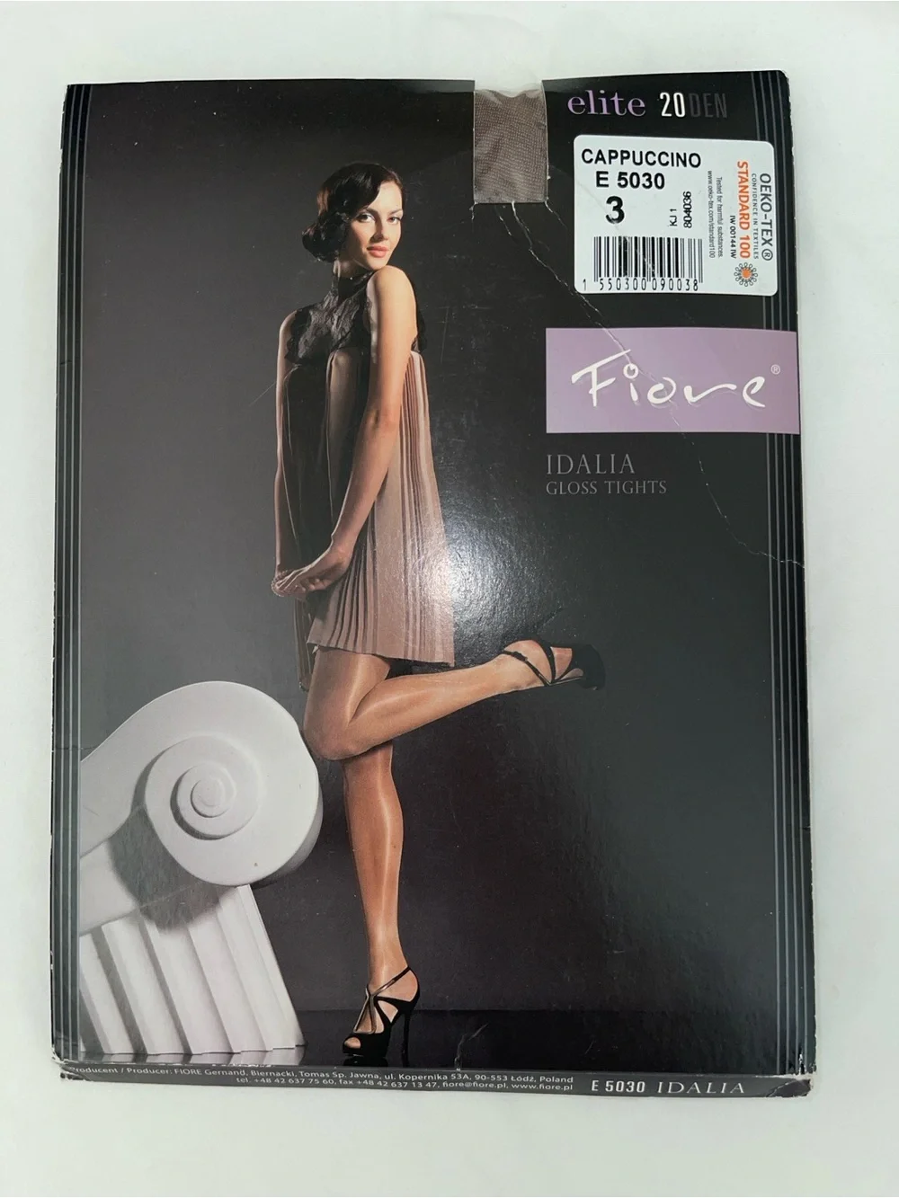 4pr Fiore Idalia 20 Denier Gloss Tights Sz: 3 SKU: 0914-15
